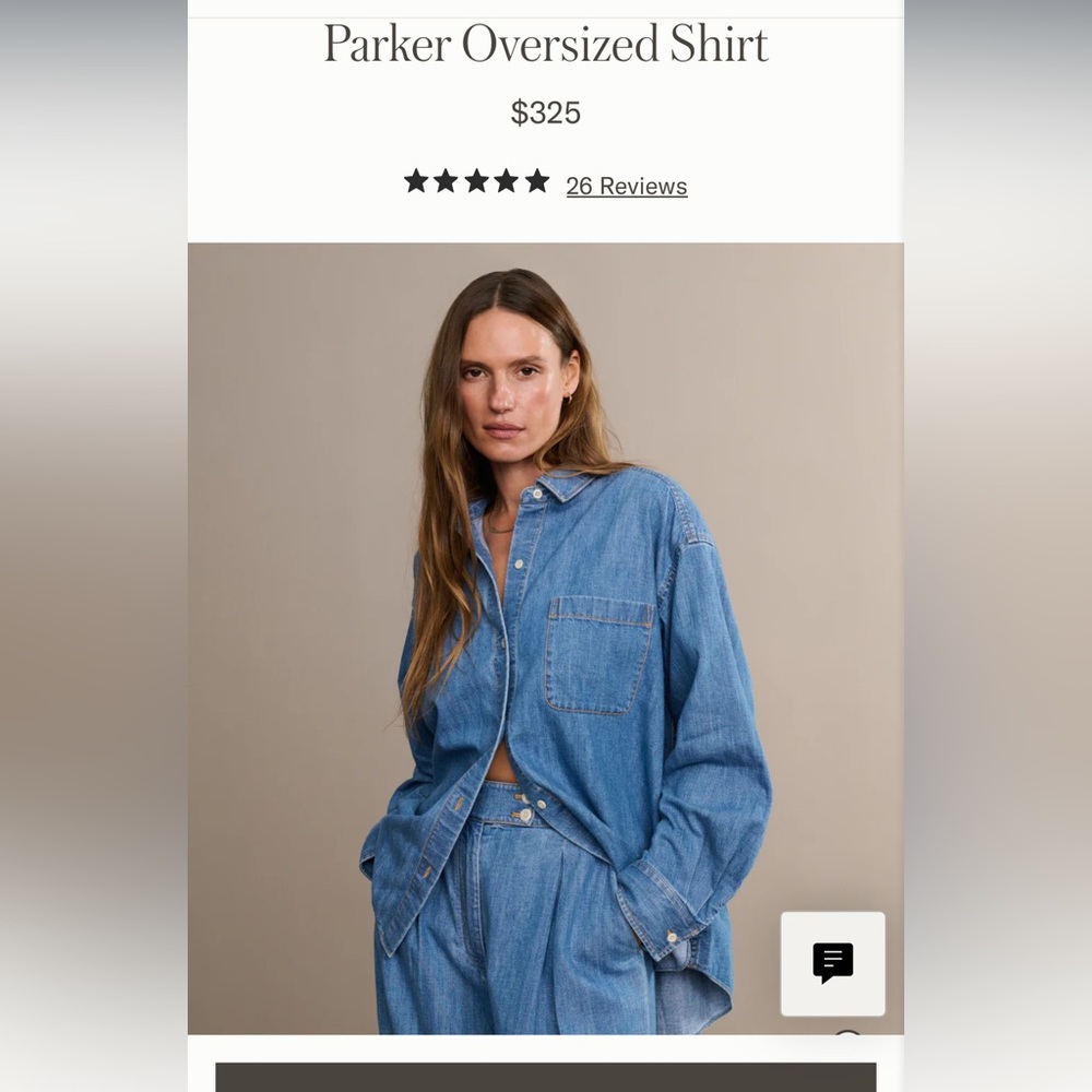 Jenni Kayne Parker Oversized Shirt